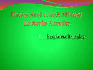 Know And check Nirmal Lotterie Results (1).pdf